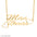 custom - arabic - name - necklace - pearl - gold - Alymwndw
