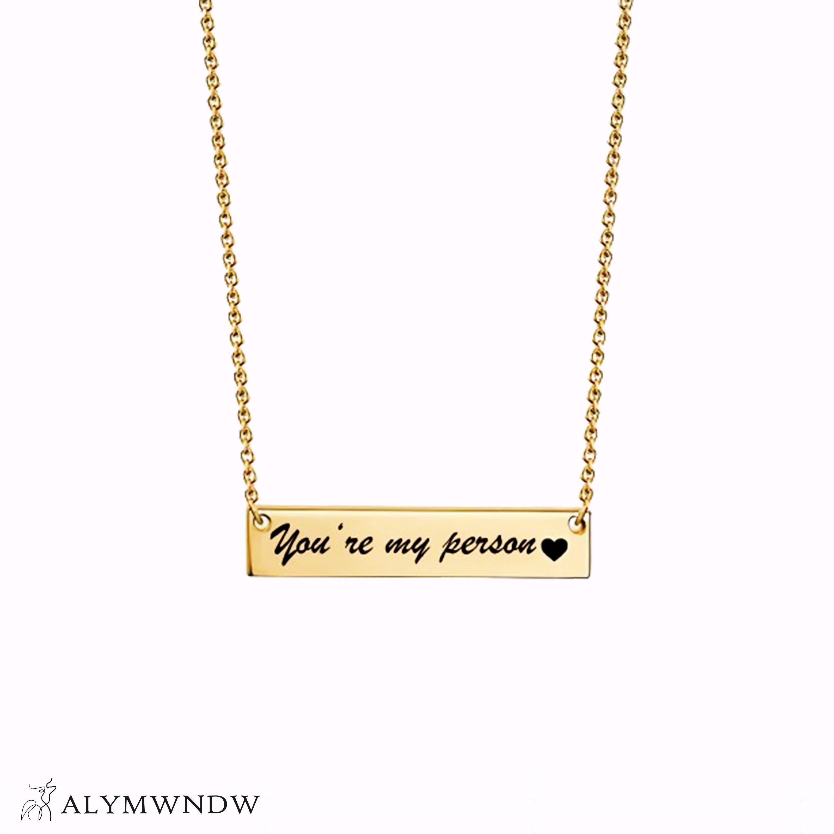Custom Initial Necklace with Heart Charm – Personalized Gold Jewelry - Alymwndw