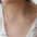 Custom Multi Initial Necklace – Personalized Gold Letter Necklace - Alymwndw