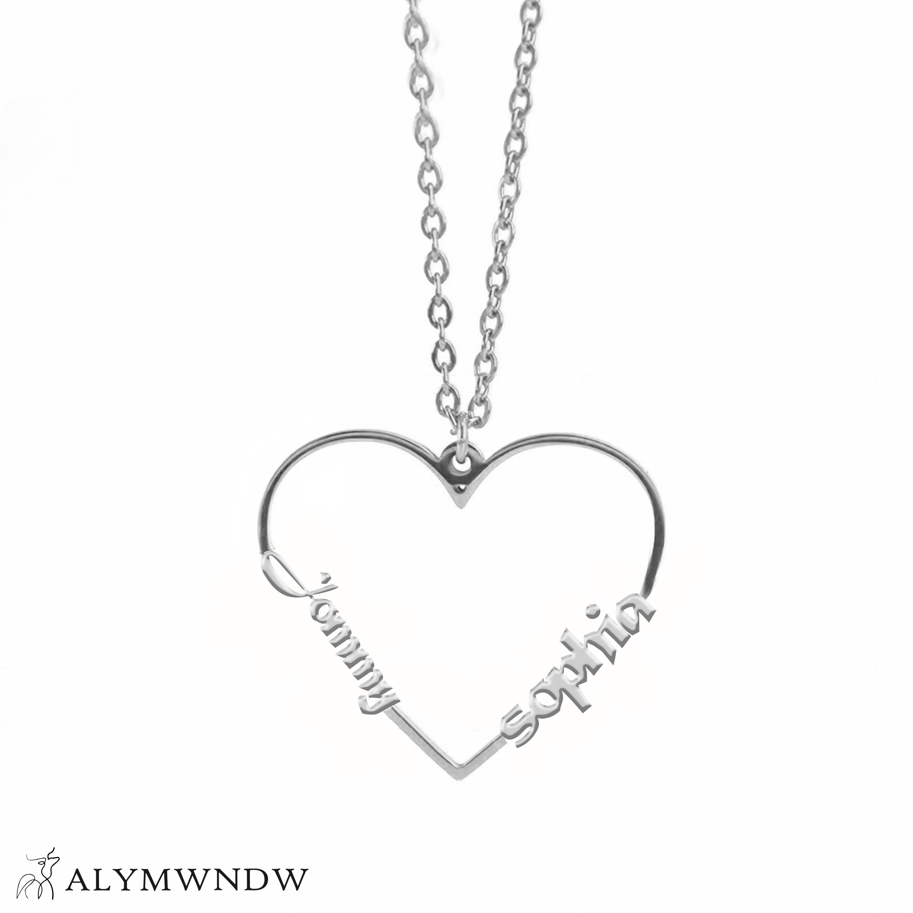 Custom Number Necklace – Personalized Year Necklace in Gold - Alymwndw