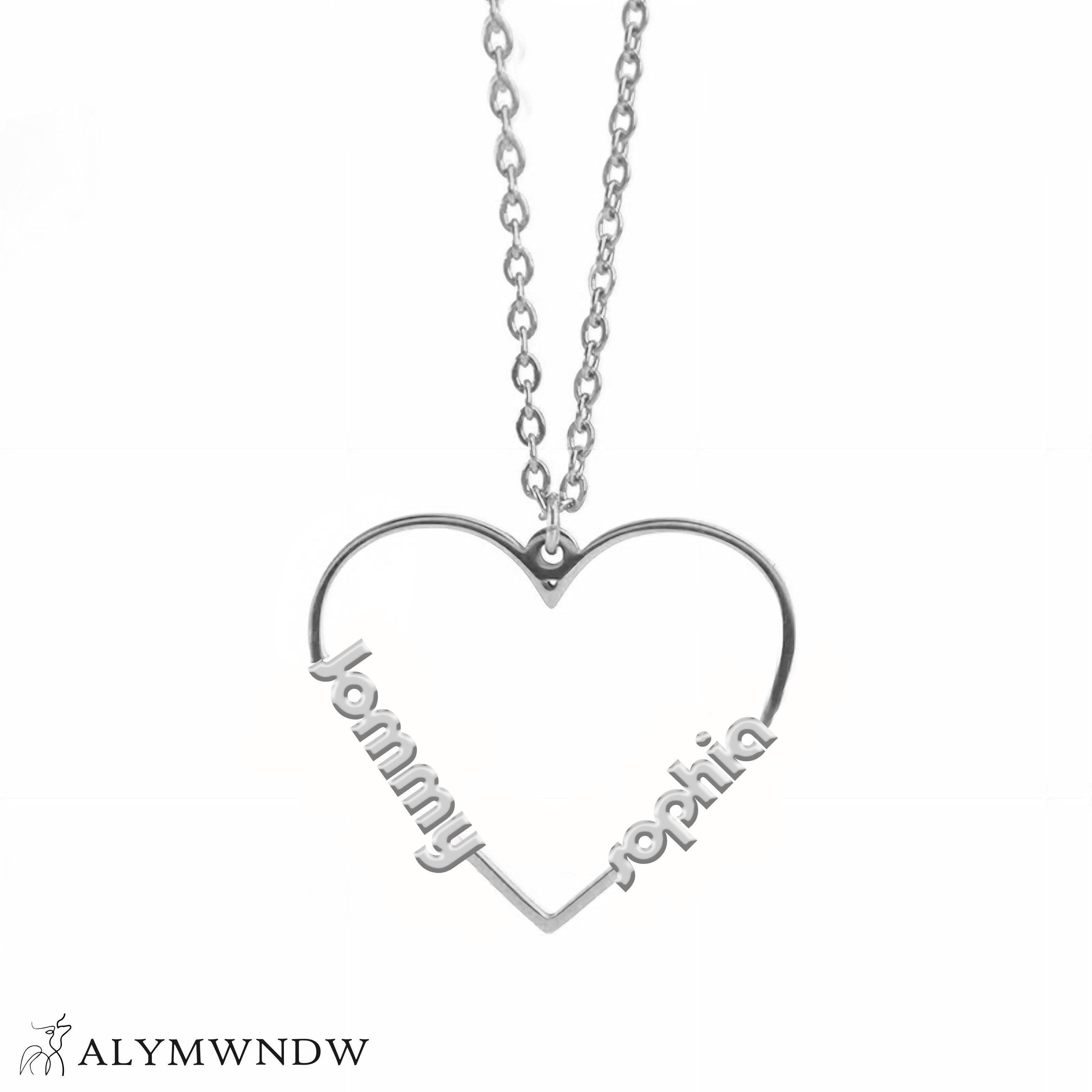 Custom Number Necklace – Personalized Year Necklace in Gold - Alymwndw