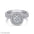 Double Halo Moissanite Engagement Ring – Silver / 18K Gold / Platinum - Alymwndw