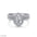 Elegant Pear Diamond Ring Set – Gold, Platinum & Silver - Alymwndw