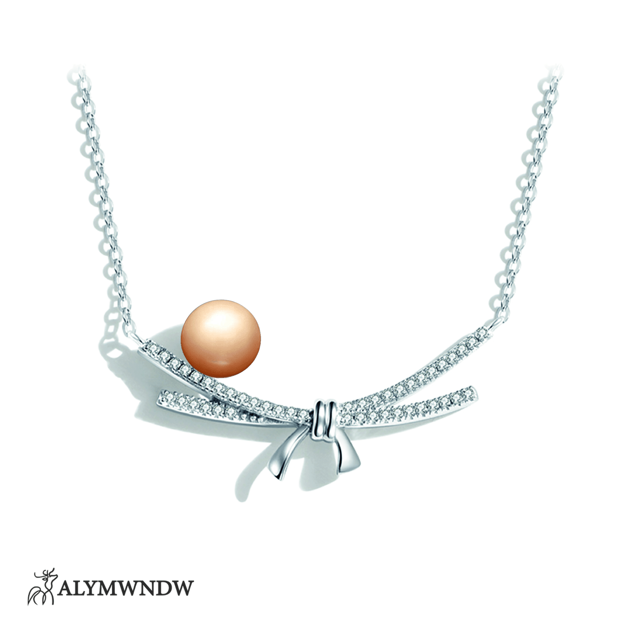 Elegant Pearl Necklace - Alymwndw