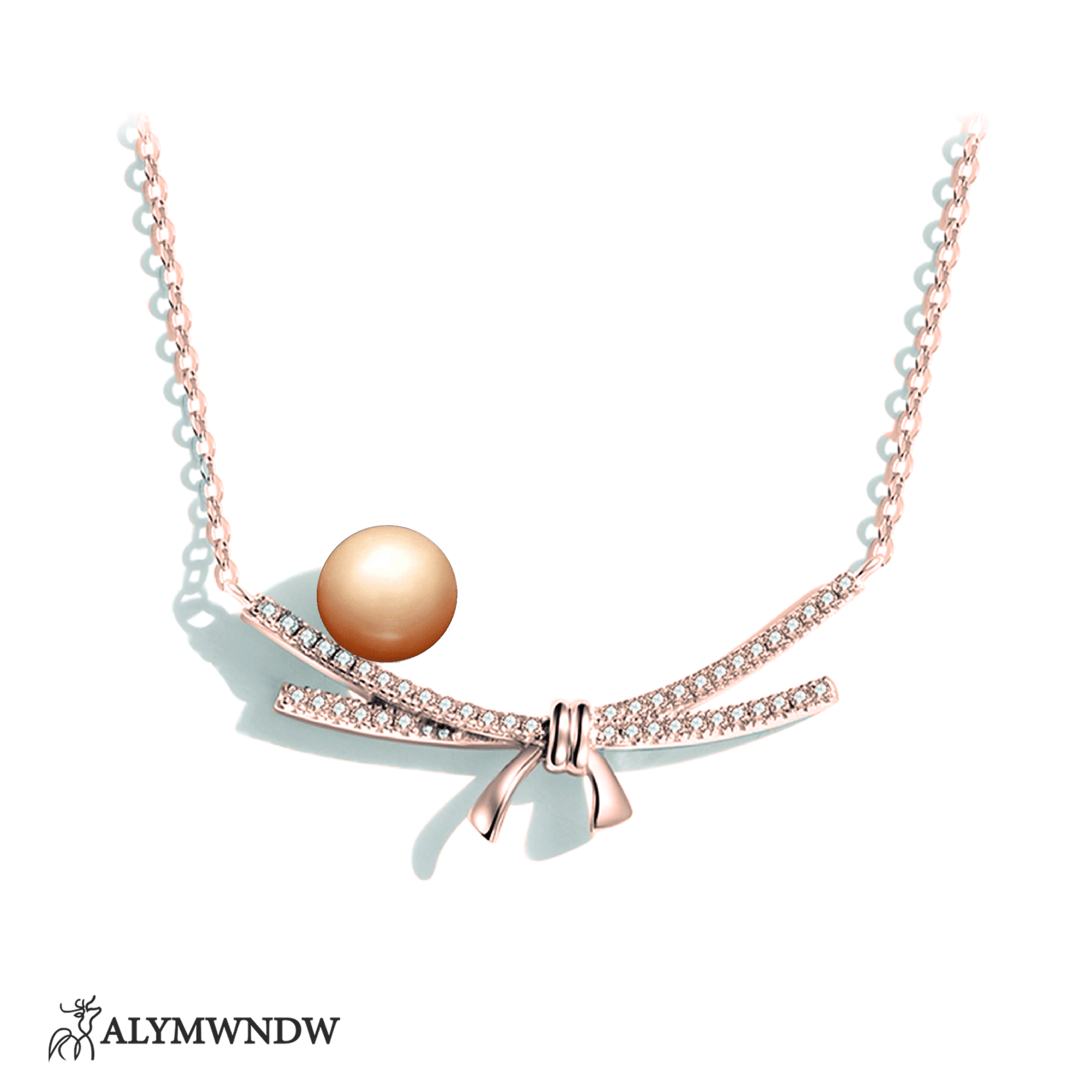 Elegant Pearl Necklace - Alymwndw