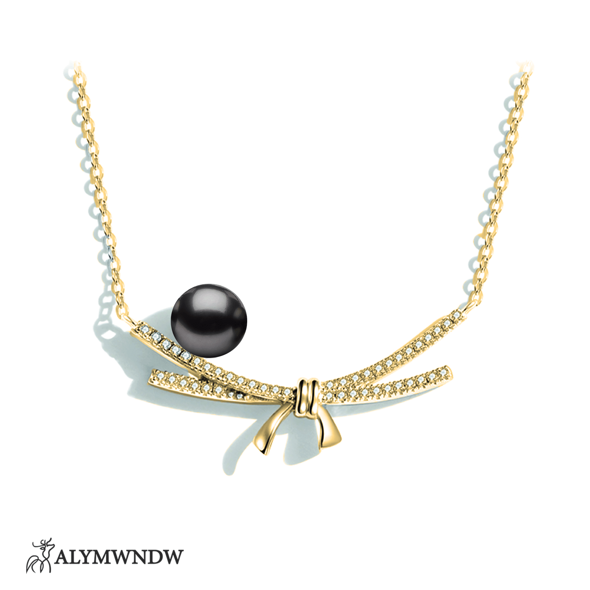 Elegant Pearl Necklace - Alymwndw