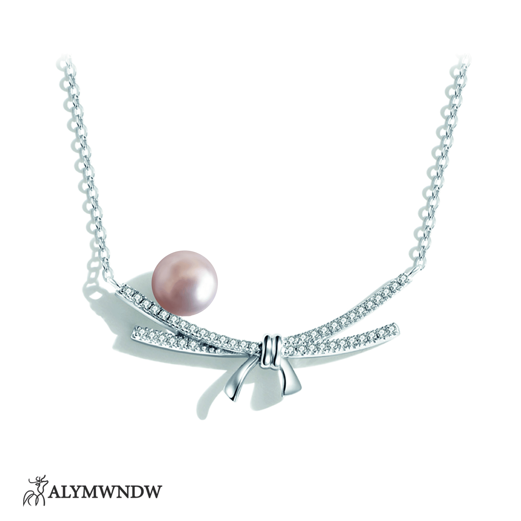 Elegant Pearl Necklace - Alymwndw