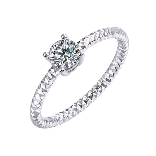 Elegant Women’s Ring with Lab Grown Diamond | Timeless Design by Alymwndw Jewellery - Alymwndw