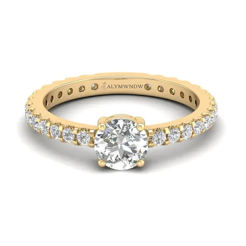 Elegant Women’s Rings with Lab Grown Diamonds | Alymwndw Jewellery - Alymwndw