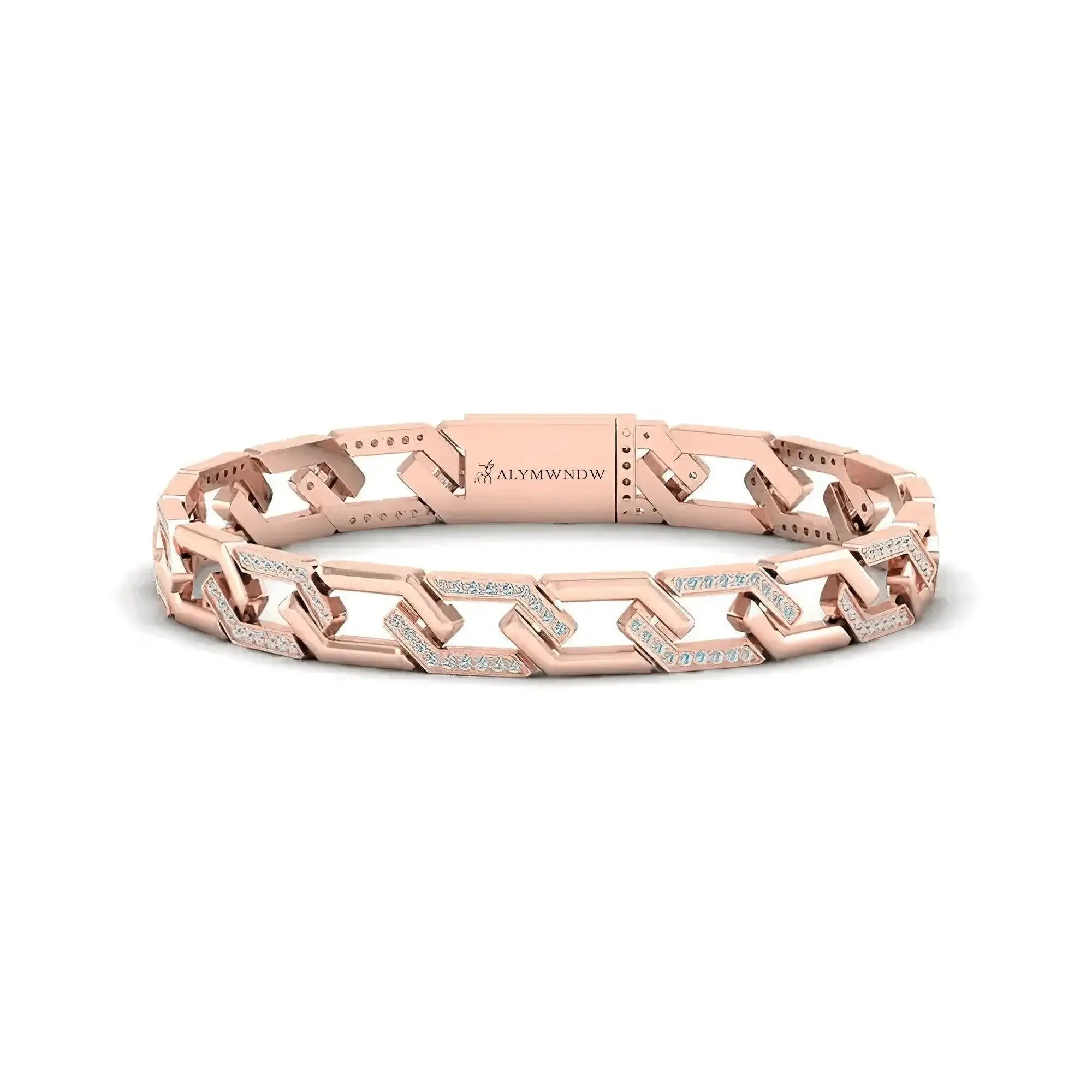 Elite Brilliance Moissanite Bracelet in Silver, Gold & Platinum - Alymwndw