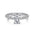 Emerald Cut Lab Grown Diamond Ring | Alymwndw Jewellery - Alymwndw