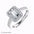 Emerald Cut Lab Grown Diamond Ring with Side Stones | Alymwndw Jewellery - Alymwndw