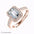 Emerald Cut Lab Grown Diamond Ring with Side Stones | Alymwndw Jewellery - Alymwndw