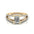 Emerald Cut Solitaire Ring – Gold & Platinum - LAB GROWN DIAMOND - Alymwndw