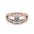 Emerald Cut Solitaire Ring – Gold & Platinum - LAB GROWN DIAMOND - Alymwndw