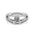 Emerald Cut Solitaire Ring – Gold & Platinum - LAB GROWN DIAMOND - Alymwndw