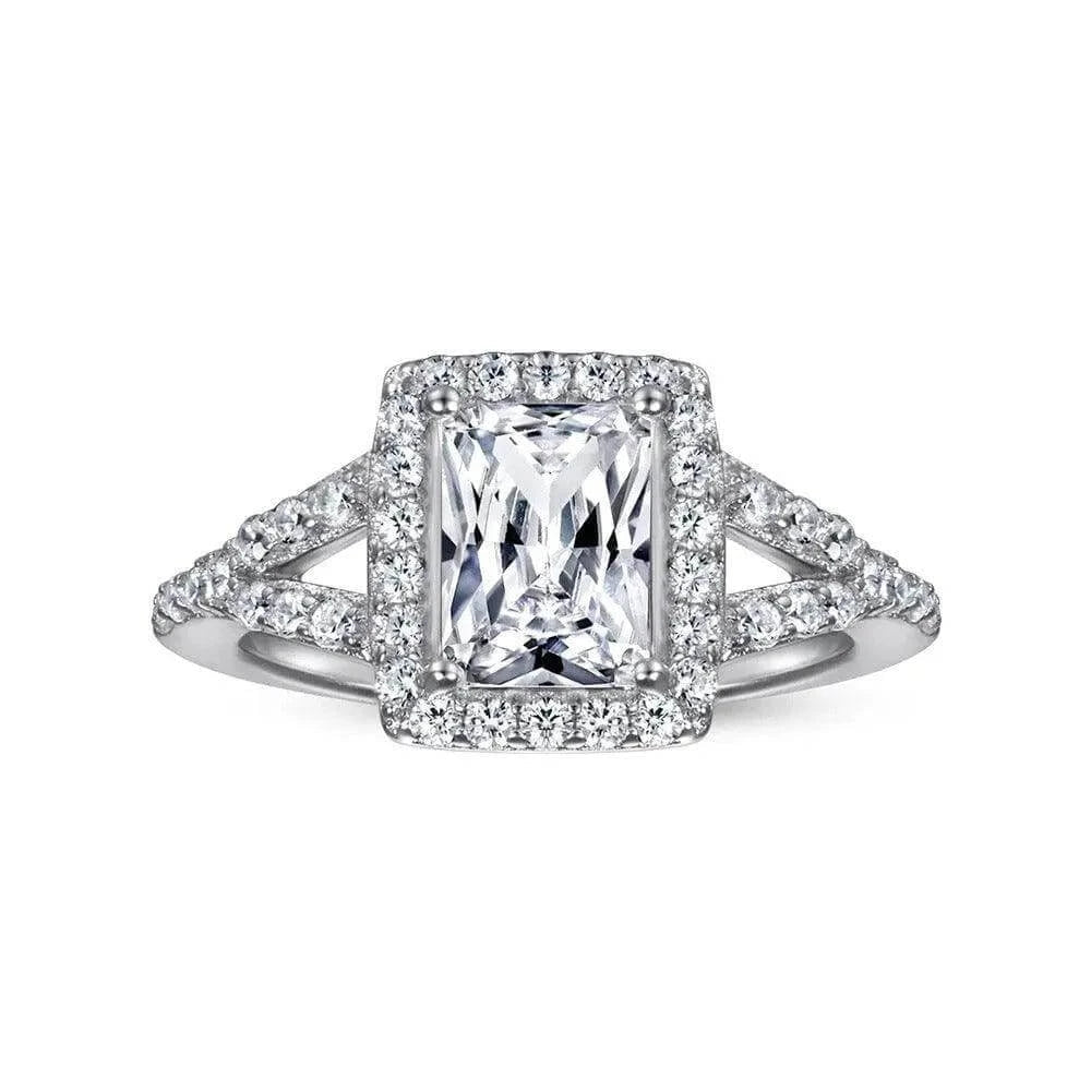 Emerald Enchantment Lab Grown Diamond Ring | Alymwndw Jewellery - Alymwndw