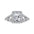 Emerald Enchantment Lab Grown Diamond Ring | Alymwndw Jewellery - Alymwndw