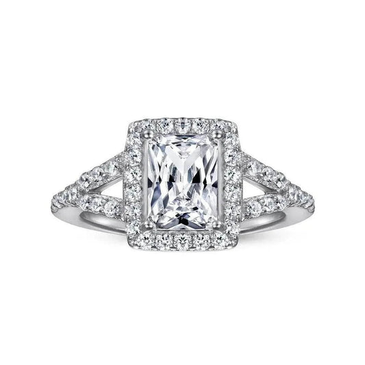 Emerald Enchantment Lab Grown Diamond Ring | Alymwndw Jewellery - Alymwndw