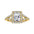 Emerald Enchantment Lab Grown Diamond Ring | Alymwndw Jewellery - Alymwndw