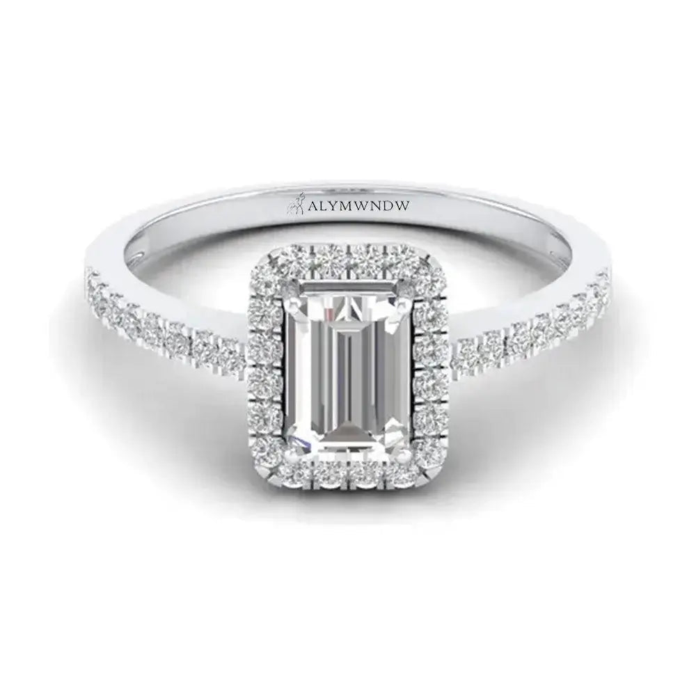Emerald Hope Lab Grown Diamond Ring | Alymwndw Jewellery - Alymwndw
