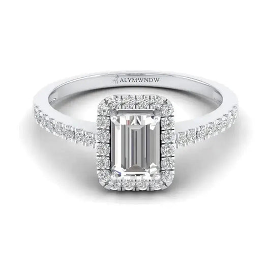 Emerald Hope Lab Grown Diamond Ring | Alymwndw Jewellery - Alymwndw