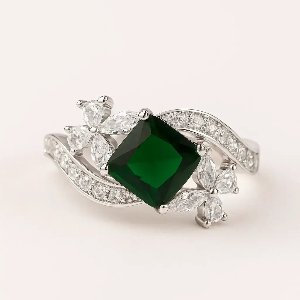 Enchanted Vine 925 Sterling Silver Ring - Alymwndw