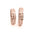 Engraved Geometric Wedding Band Rings – Gold, Platinum & Rose Gold (WB120R - Alymwndw