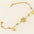 Eternal Hearts Gold - Plated Bracelet - Alymwndw