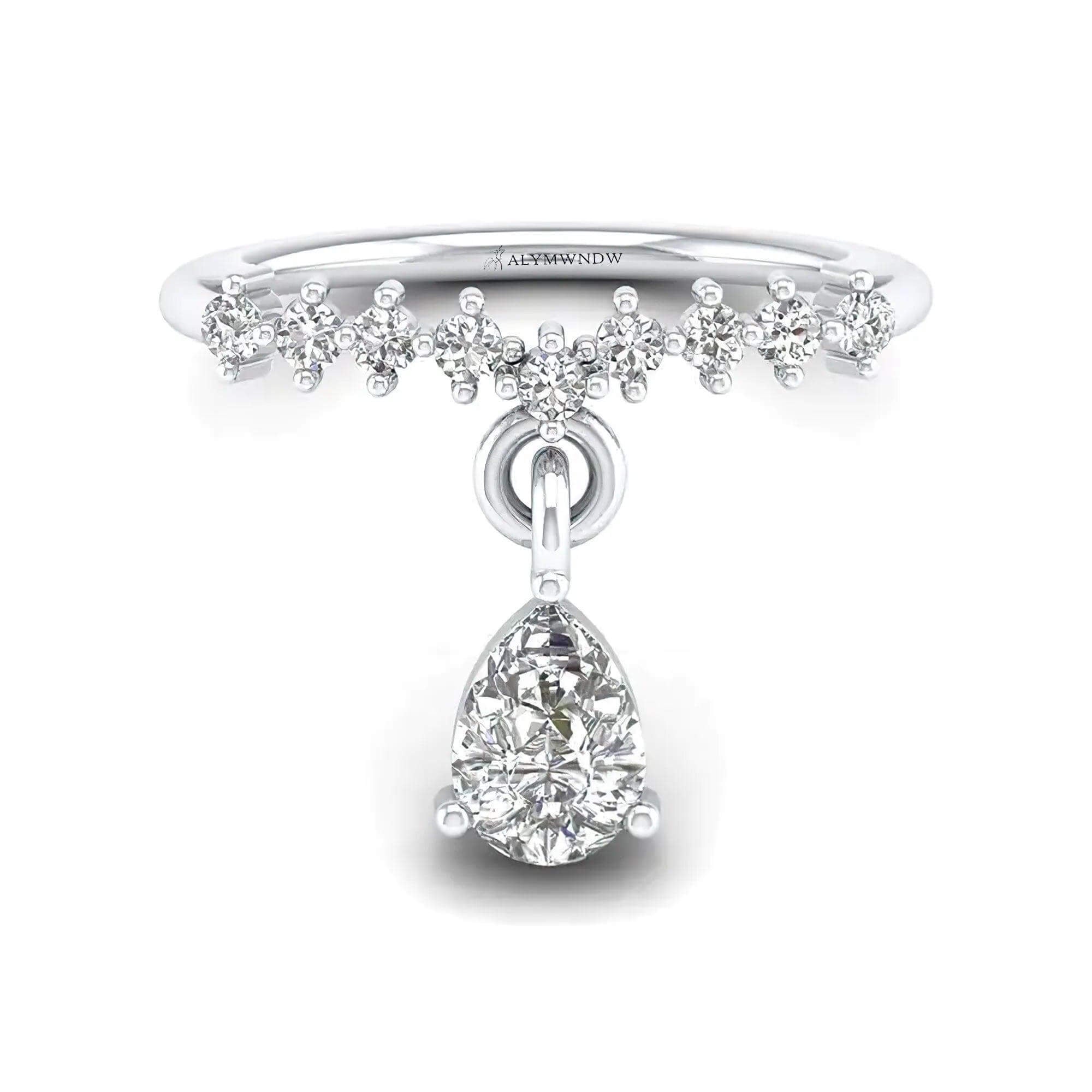 Fancy Design Lab Grown Diamond Rings | Alymwndw Jewellery - Alymwndw