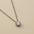 Glimmering Halo 925 Sterling Silver & Gold - Plated Necklace - Alymwndw