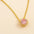 Glimmering Halo 925 Sterling Silver & Gold - Plated Necklace - Alymwndw