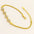 Golden Bloom Gold - Plated 925 Sterling Silver Bracelet - Alymwndw