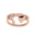 Heart Design Wedding Band Rings – Gold, Platinum & Rose Gold (WB122R - Alymwndw