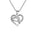 Heart Hug Necklace – Personalized Gold Love Pendant (18K, 21K, 22K) - Alymwndw