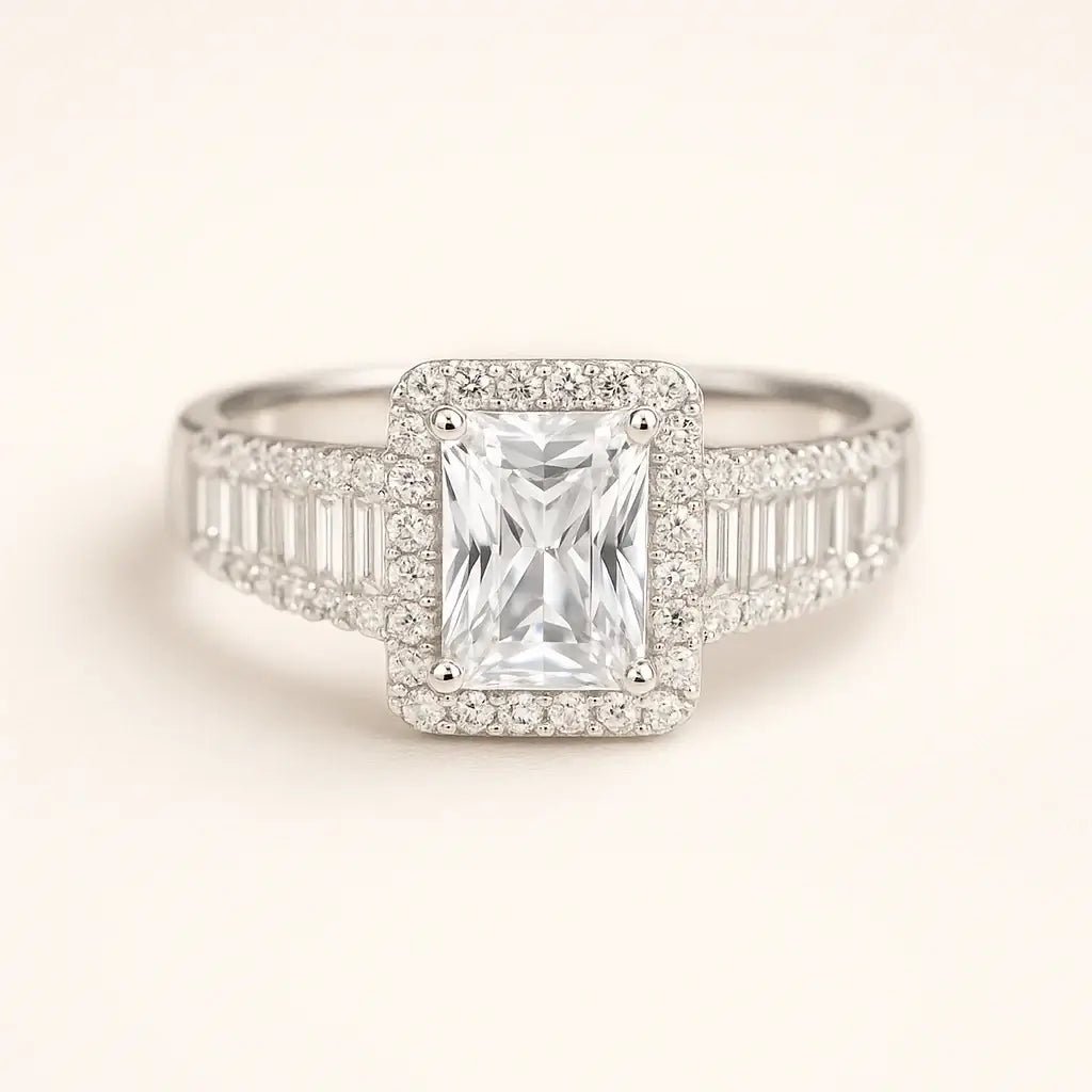 Heirloom Radiance 925 Sterling Silver Ring - Alymwndw