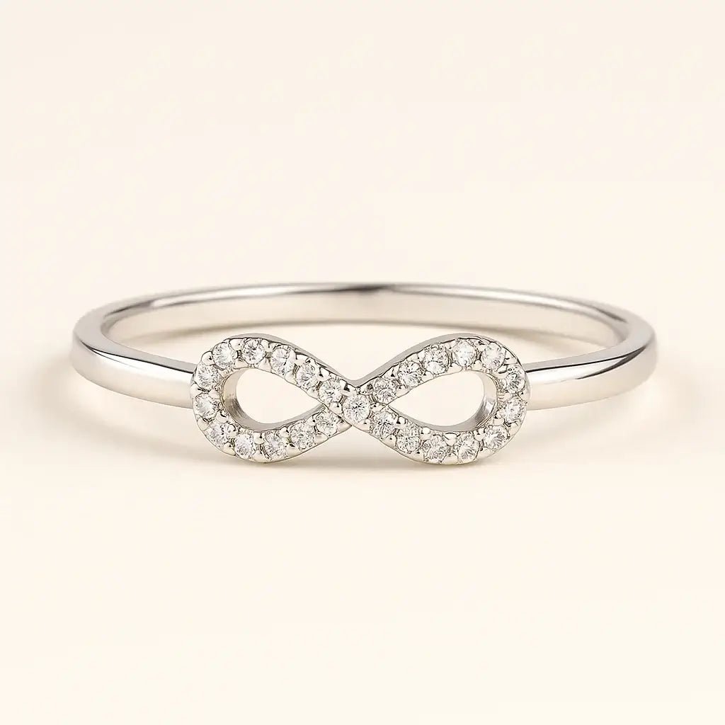 Infinite Love 925 Sterling Silver Ring - Alymwndw