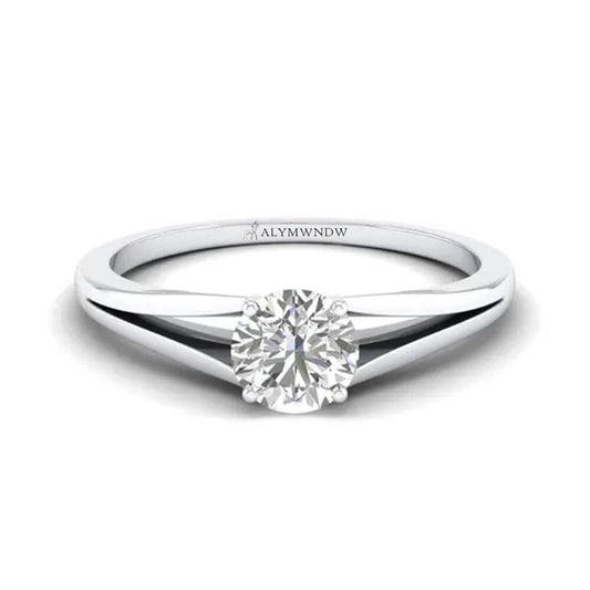 Lab Grown Diamond Ring for Women in Gold & Platinum | Alymwndw Jewellery - Alymwndw