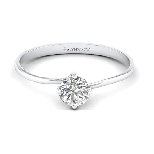 Lab Grown Diamond Ring – Gold, Silver & Platinum | Alymwndw Jewellery - Alymwndw