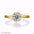 LD004RAlymwndw Jewellery Women’s Lab Grown Diamond Ring – Classic Radiance - Alymwndw