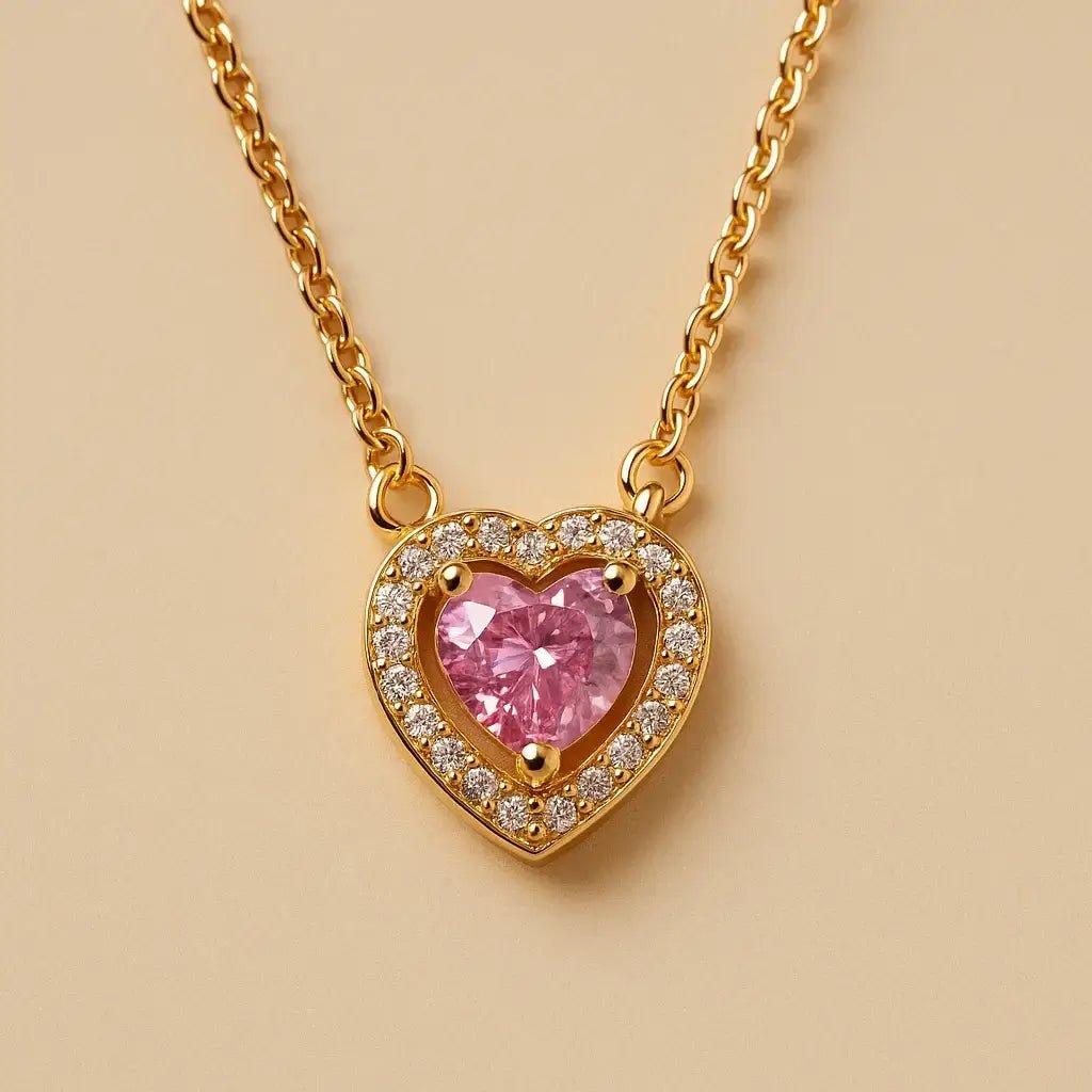 Love's Embrace 925 Sterling Silver & Gold - Plated Necklace - Alymwndw
