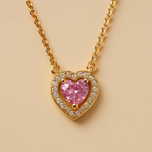 Love's Embrace 925 Sterling Silver & Gold - Plated Necklace - Alymwndw