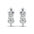 Luminous Grace Moissanite Earrings – Silver, Gold & Platinum - Alymwndw