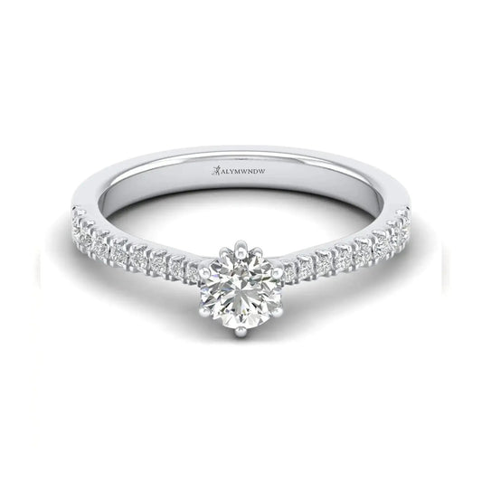 Luxury 18K Gold, Silver & Platinum Jewellery with Certified Moissanite – Timeless & Customizable - Alymwndw