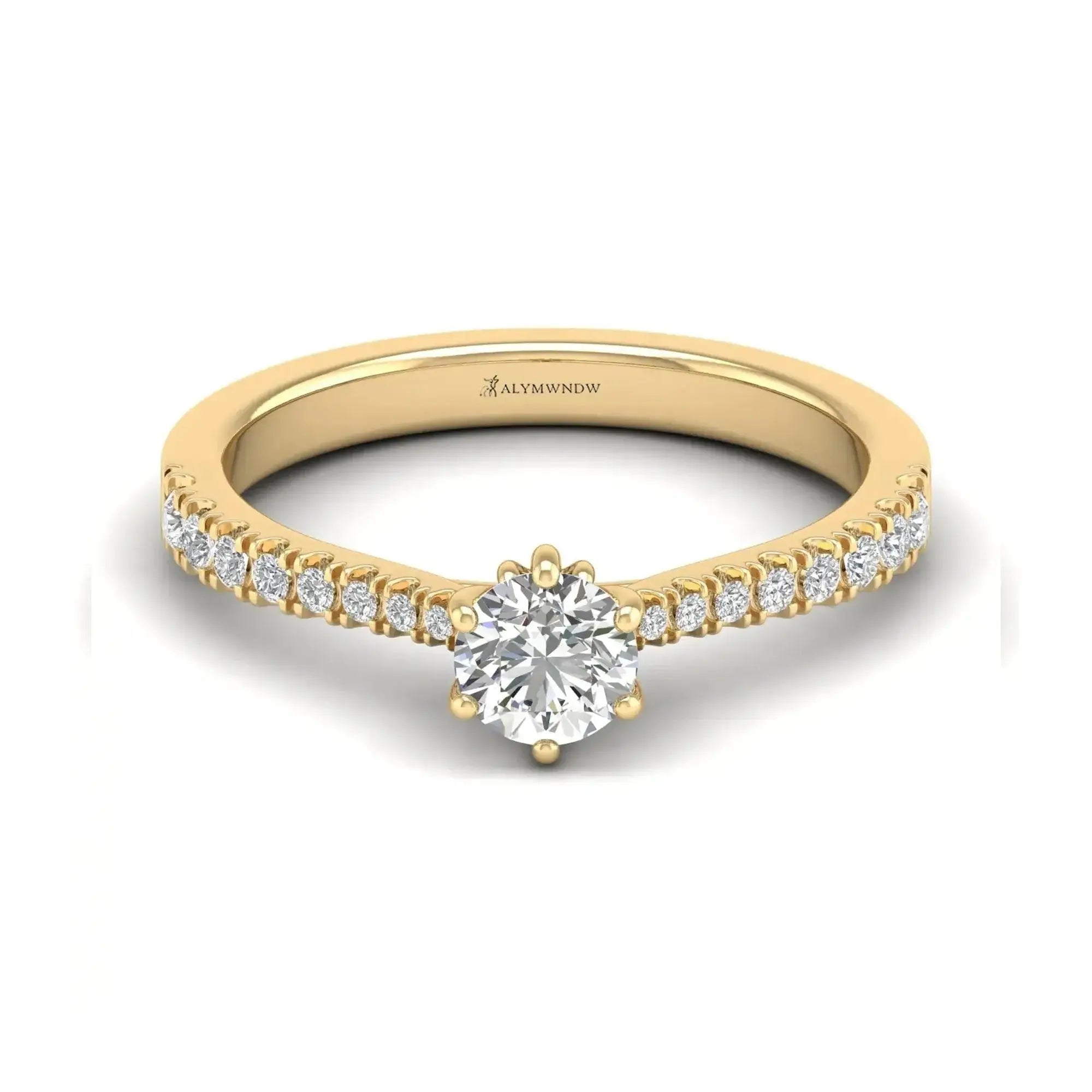 Luxury 18K Gold, Silver & Platinum Jewellery with Certified Moissanite – Timeless & Customizable - Alymwndw
