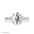 Luxury 1CT Moissanite Engagement Ring – Brilliant Cut | Silver, Gold & Platinum - Alymwndw