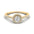 Luxury Halo Lab Diamond Ring – Elegant Engagement Ring - Alymwndw
