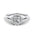 Luxury Moissanite Diamond Ring – Silver, Gold & Platinum | GRA Certified & Customizable - Alymwndw
