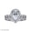 Luxury Pear Engagement Ring Set – Gold, Platinum & Silver - Alymwndw