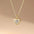 Mother - of - Pearl Heart Necklace – 925 Silver Love Accent - Alymwndw